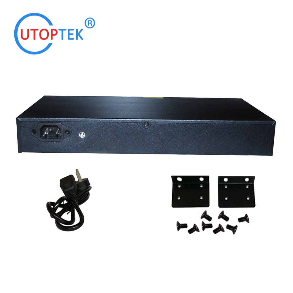 16x10/100/1000M POE 30W+2SFP IEEE802.3af/at POE Etherent switch for CCTV Network system