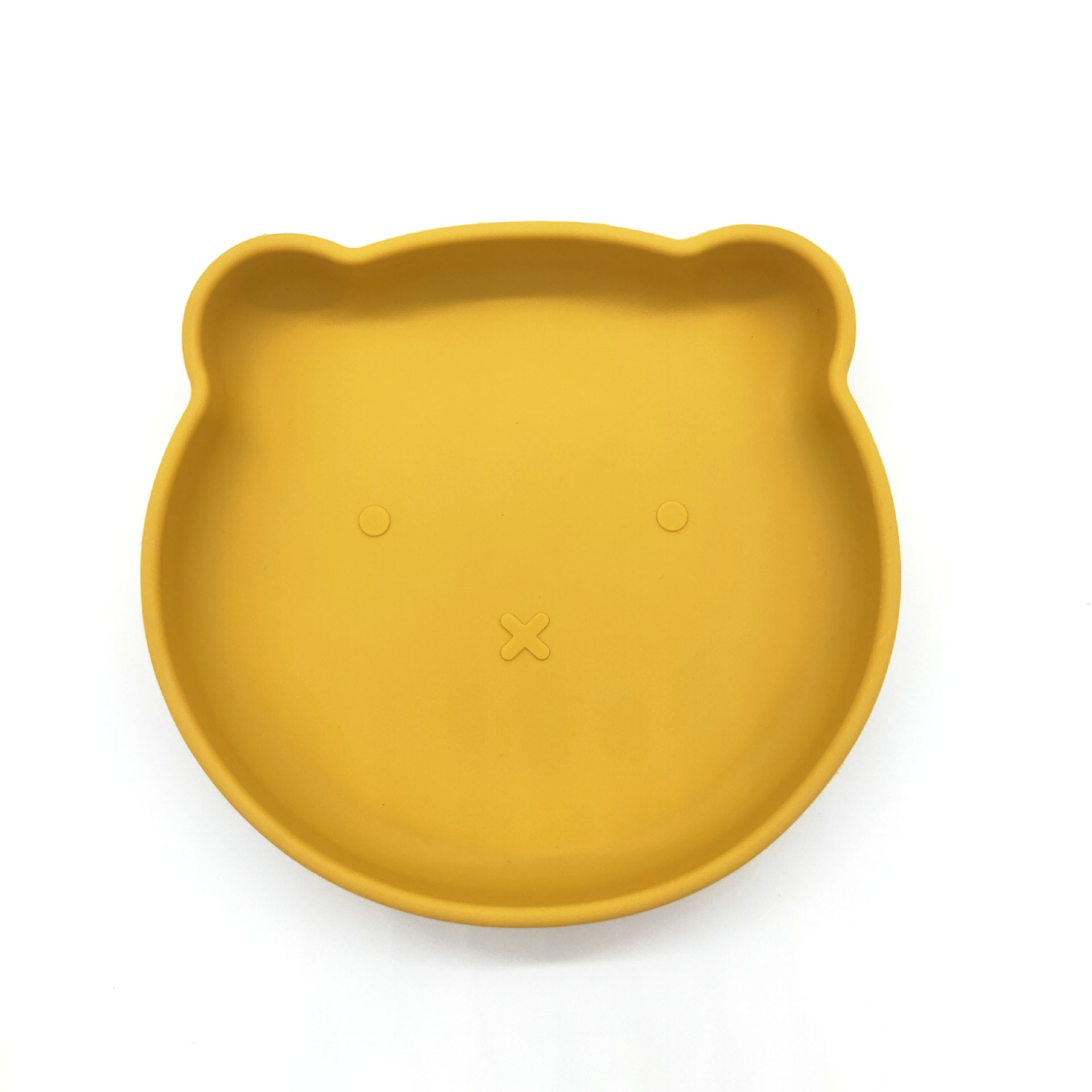 Multi Color Cute Silicone Dinner Plates For Children Kitchen Supplies