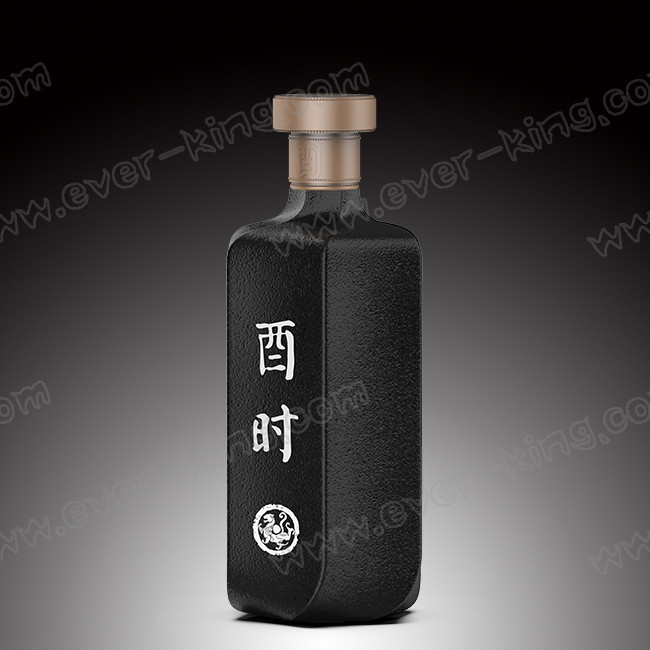 Panton Color Wine Bottles Vodka Gin Spirit Glass Bottle With Cap