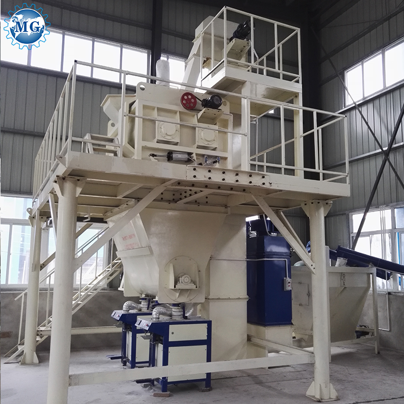 Factory Sale Dry Powder Mortar Production Line Wall Putty Sand Cement Mixing Equipment Ceramic Tile Adhesive Making Machine