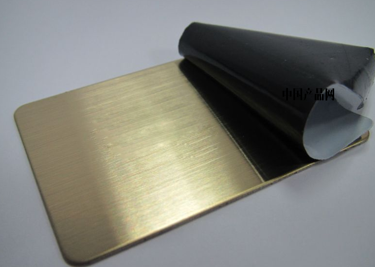 S30815 304N 4x8 Stainless Steel Wall Panels Satin Surface SS Gold Mirror Sheet