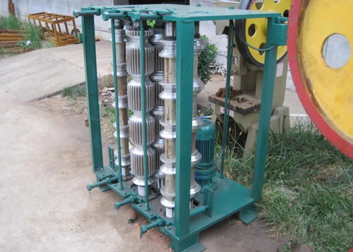 Colored Steel Roll Forming Production Line , Sheet Metal Bending Machine