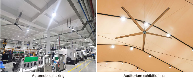 Large  Industrial Ceiling Fans