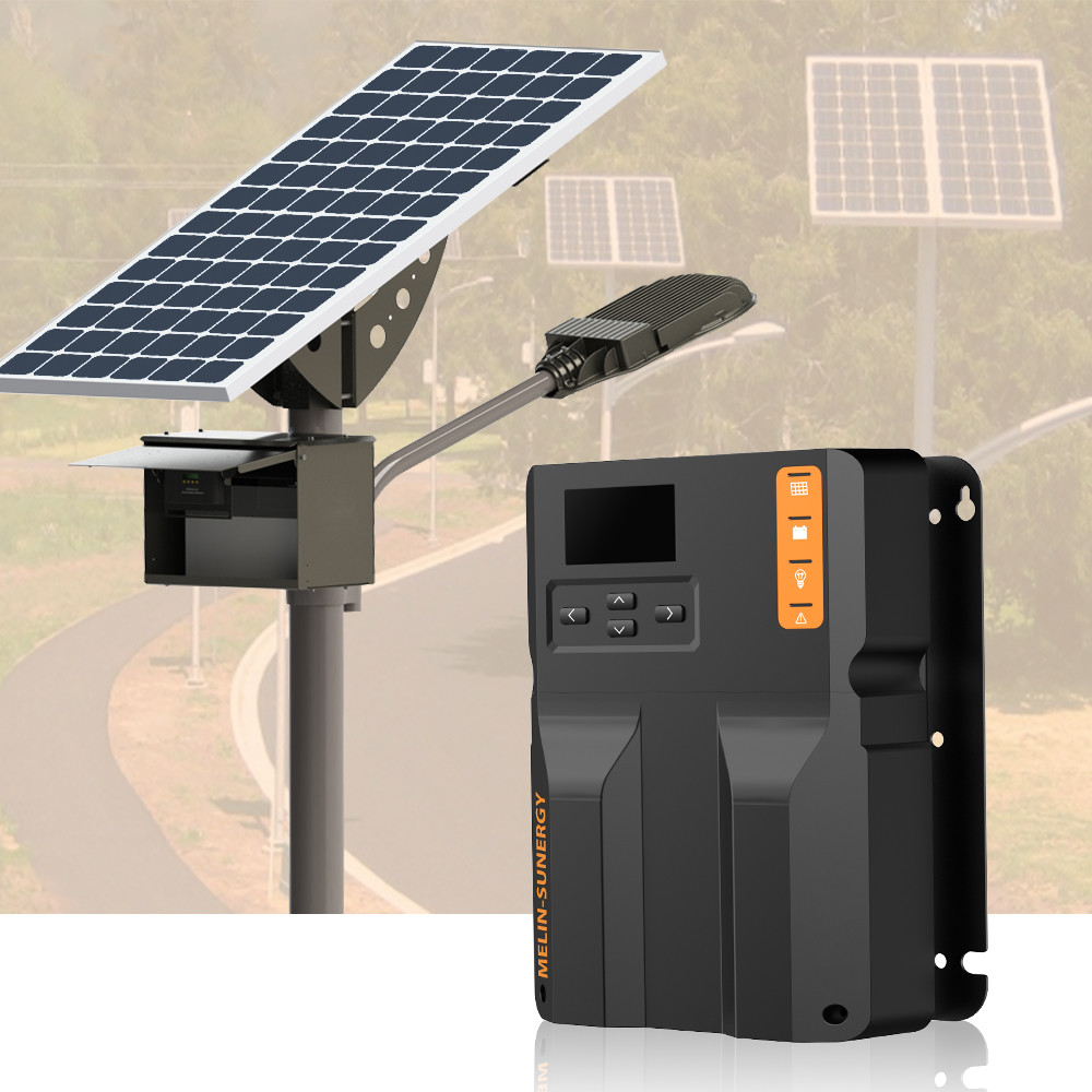 40A Solar Panel MPPT Solar Charge Controller 12V 24V With Timer And Built In Bluetooth