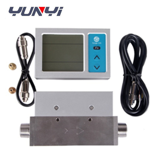 Digital Air Gas Mass Flow Meter Portable Flow Meter 4 - 20mA RS485