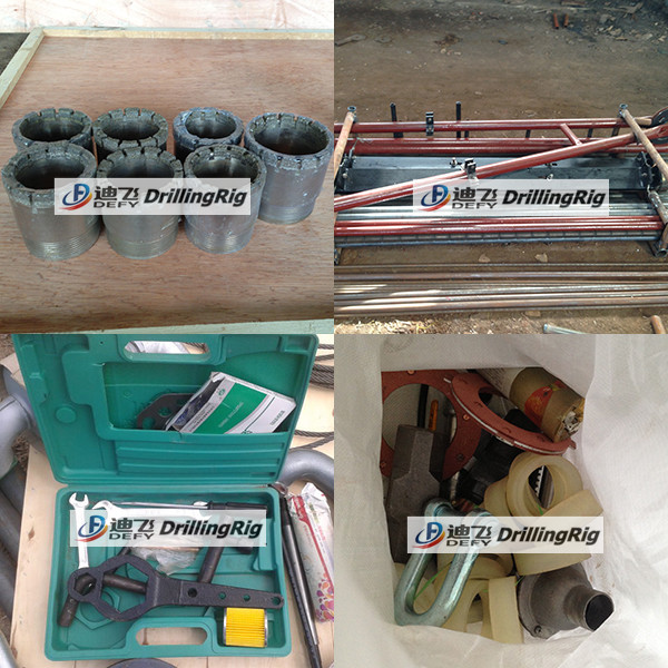 Accessories of XY series drilling rig.jpg