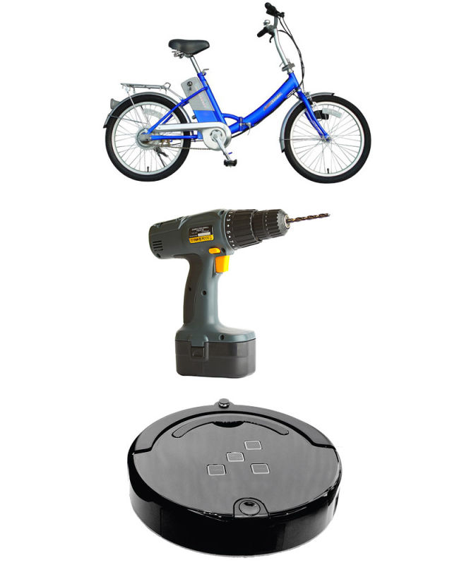 Ni-MH Battery Pack 24V 10ah (1.2V 10000mAh-20S1P) D High Power Type E-Bike Battery