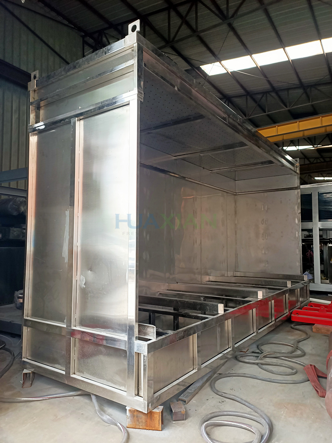 3.6 Ton Chilled Water Precooling Hydro Cooler For Zucchini, Green Beans And Cucumbers