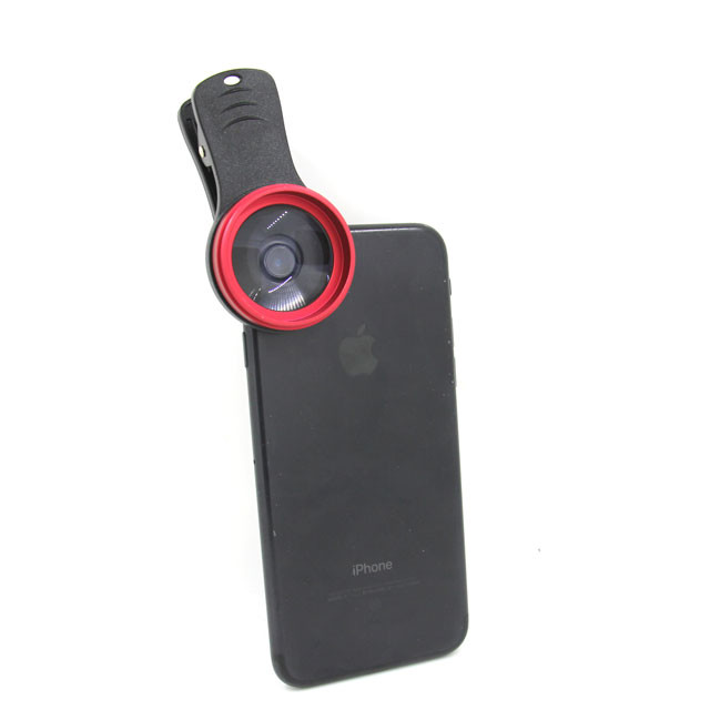 2 In 1 0.45X Cell Phone Wide Angle Lens 37MM Thread Digital SLR Pro Lens