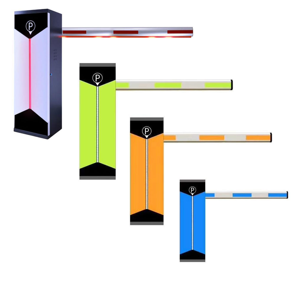 Intelligent Car Parking Boom Barrier Gates 6 Meter Max Length for Vehicle Access