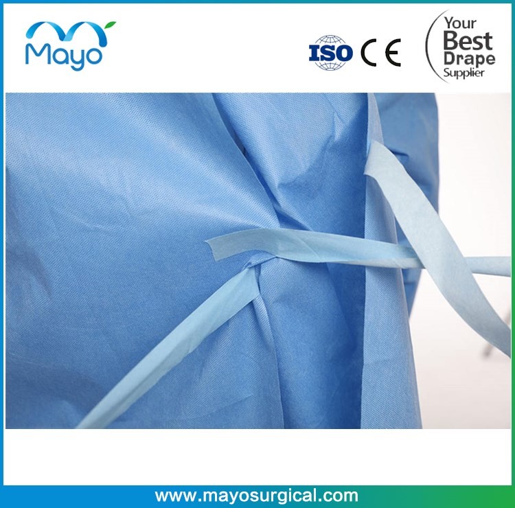 510K AAMI Level 4 Gown S-XXL AAMI Level 3 Surgical Gown For Food Check