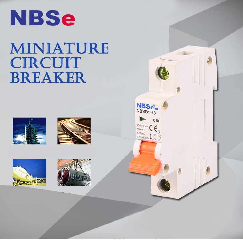 NBSB1 Thermal Micro Circuit Breaker CB Certified 6000 Cycles Mechanical Life