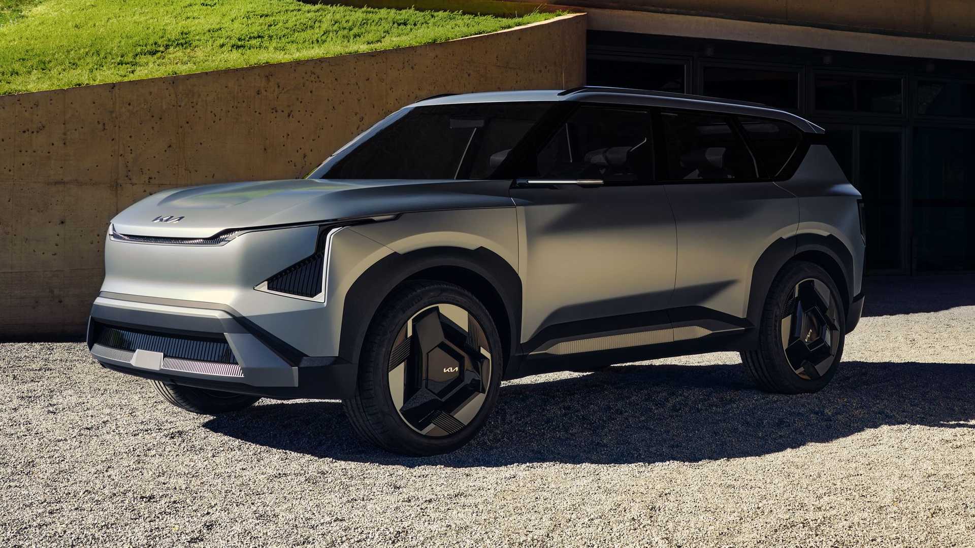 Global 2024 Kia Energy EV6 EV5 SUV Pure Electric Coupe Made in with 7 Airbags and Body Dimensions 4615*1875/1715