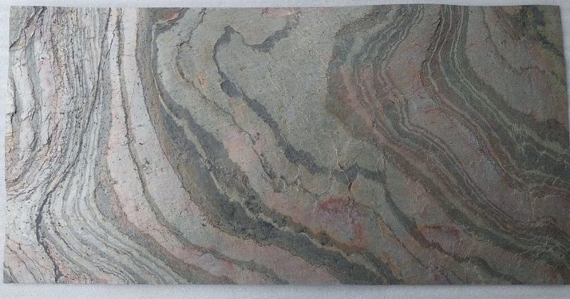 600x150mm Ultra Thin Stone Panels Naturally Harvested Flexible Stone Veneer Panels