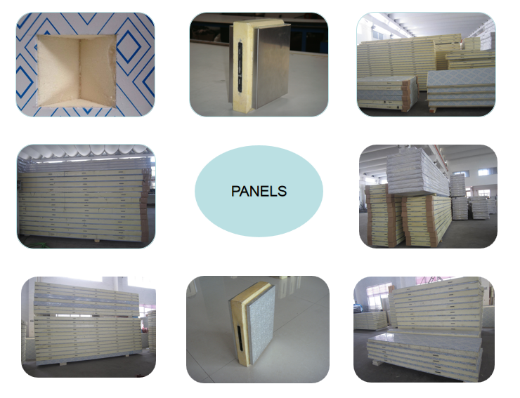 Seafood Cold Storage Walk In Freezer Meat Ice Cream Freezer Room