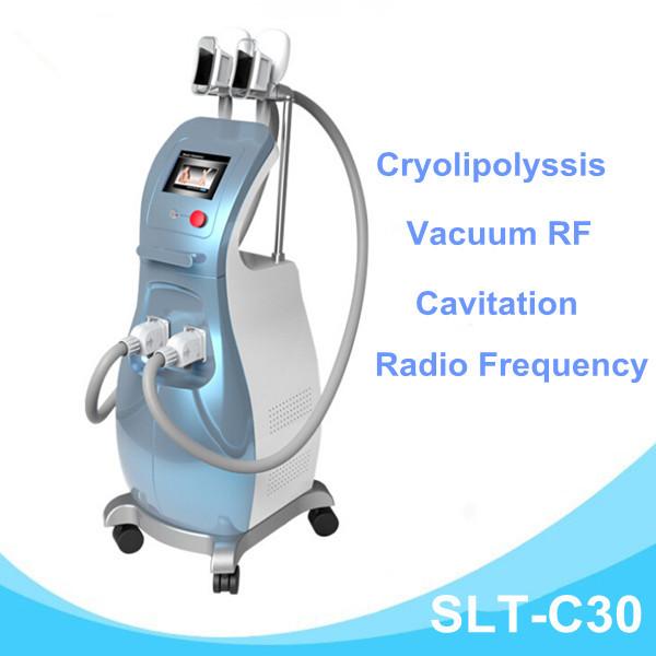 Cryotherapy Coolsculpting Fat Freezing Machine / Vacuum Cavitation RF Body