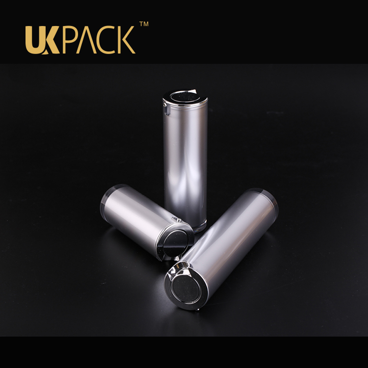 Assessed supplier PMMA Cosmetic Double layer airless bottle