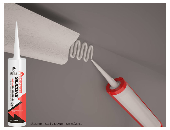 Outside Mould Resistant Silicone Sealer , Black Silicone Caulk For Granite And Marble