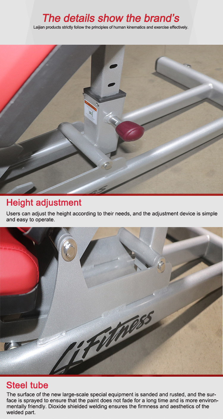 Gym Club Life Fitness Multi Adjustable Bench Body Fit Equipment