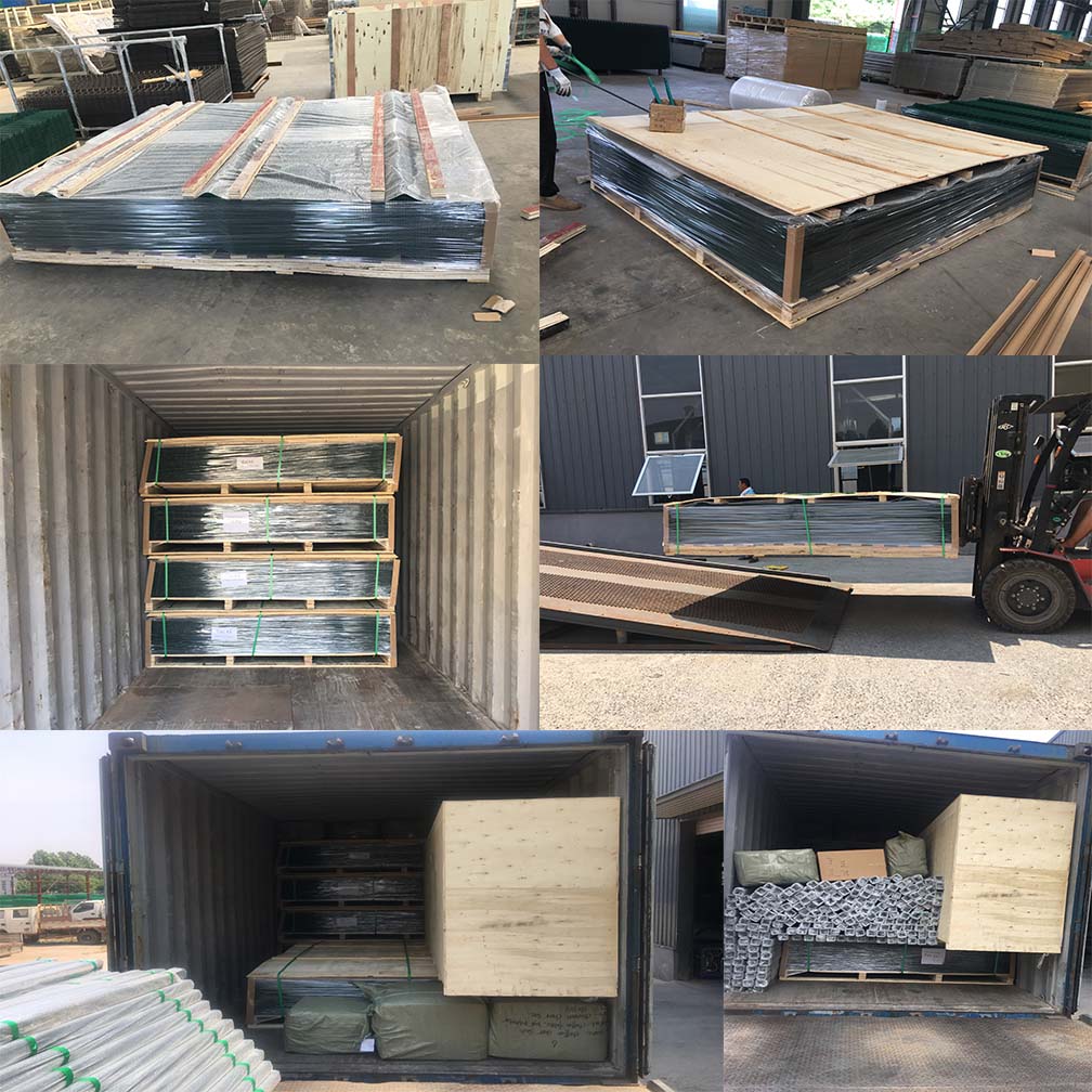 securifor 358 mesh container loading