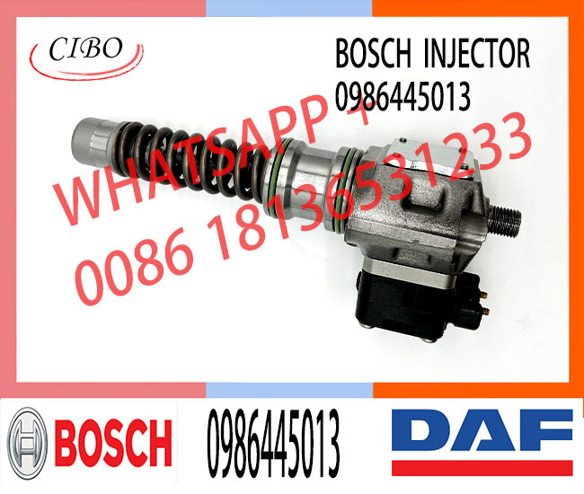 Common Rail Fuel Injector Assembly 0414755118 0986445013 For LIEBHERR 10116257