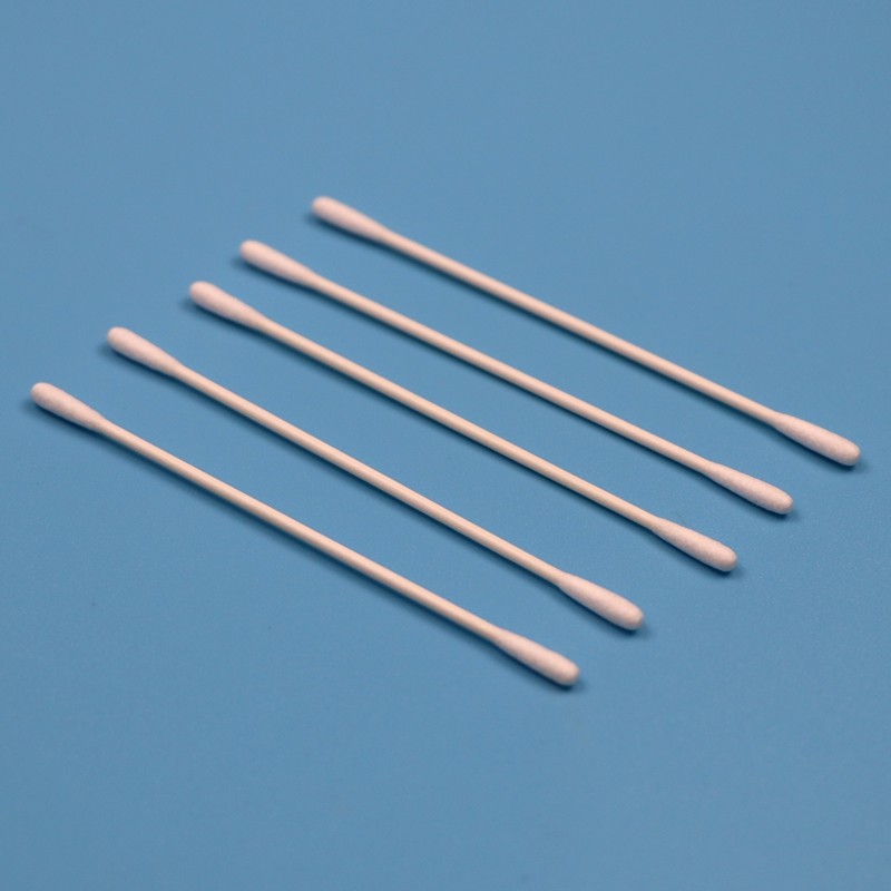 BB-002 Biodegradable Paper Stick 2.6mm Small Cotton Bud Cosmetic Qtips Makeup Removing Cotton Swab