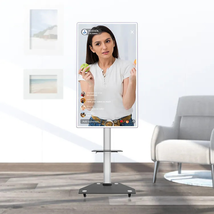 4K Cameras Live Streaming Broadcast Tiktok Live Streaming Display 21.5 32 inch