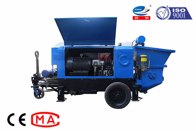High Efficiency Wet Mix Shotcrete Machine Hydraulic Concrete Pump Long Spraying Distance