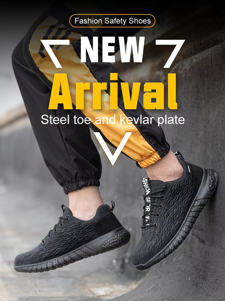 Sport Steel Toe Mens Work Boots , Breathable Labor Protection Shoes For Security Work
