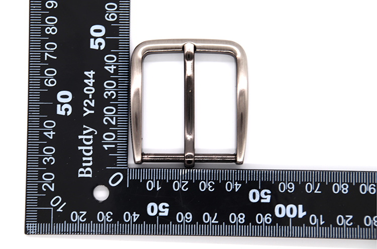 Wenzhou KML Custom fashion new design 35mm mens metal bag pin belt buckle with logo