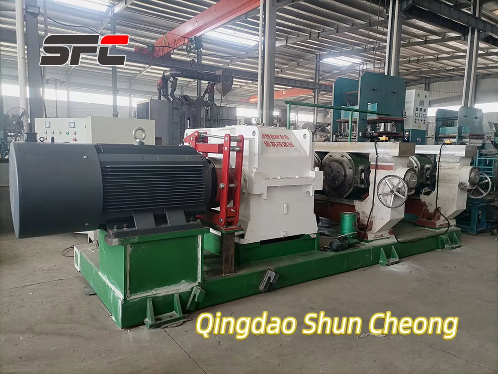 High - Performance Waste Tire Processing Machine - B - Type Rubber Cracking Machine