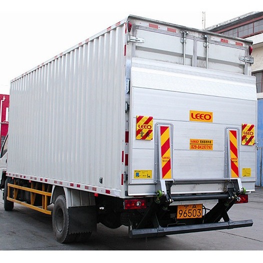 Aluminum Skid Plate Hydraulic Truck Tail Gate Lift DC12V 2KW Power Unit with Huanghe Motor