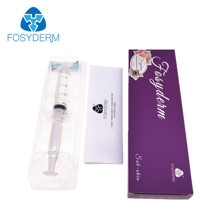 Fosyderm Personal Face Care Dermal Filler Injection 2ml Hyaluronic Acid Syringe