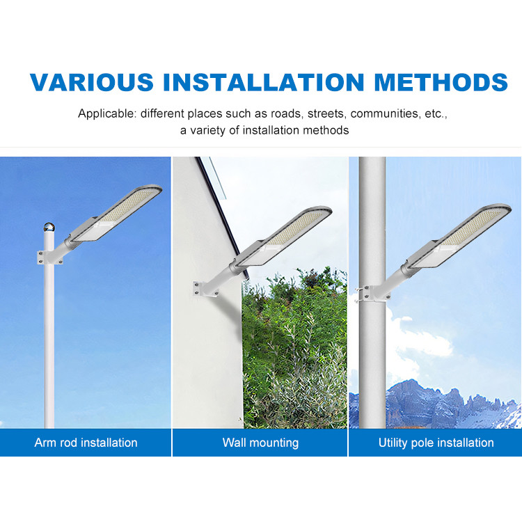 AC85-265V 3000K To 6500K High Brightness Led Street Light Durable And Stable Energy Saving
