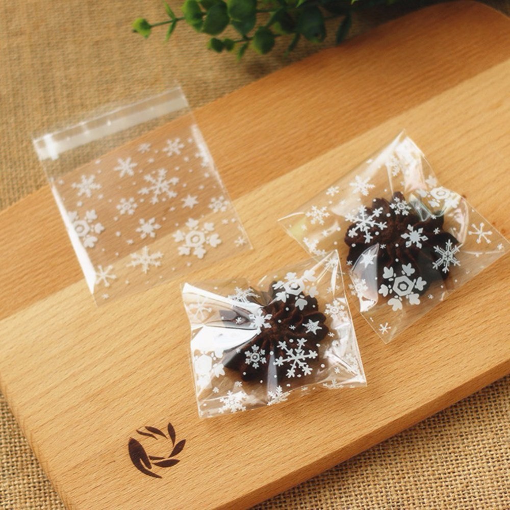 OPP Plastic Packaging Treat Bags Disposable With Self Adhesive Seal