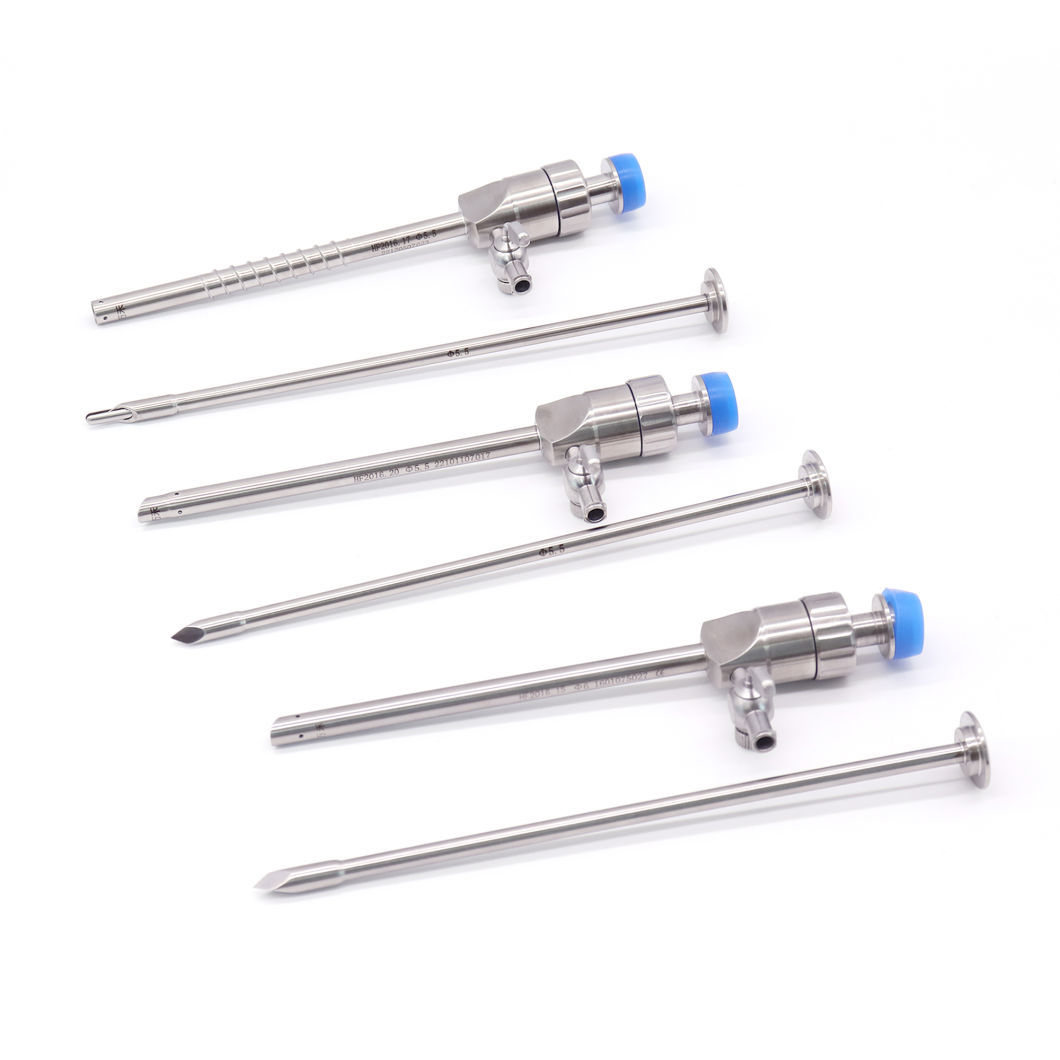Medical Surgical Intruments 3mm Pediatric Cross-Type Membrance Valve Trocar