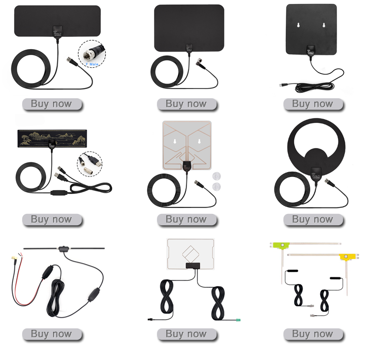 470MHz Indoor Digital HDTV Antenna High Gain 20dBi Receiver Box