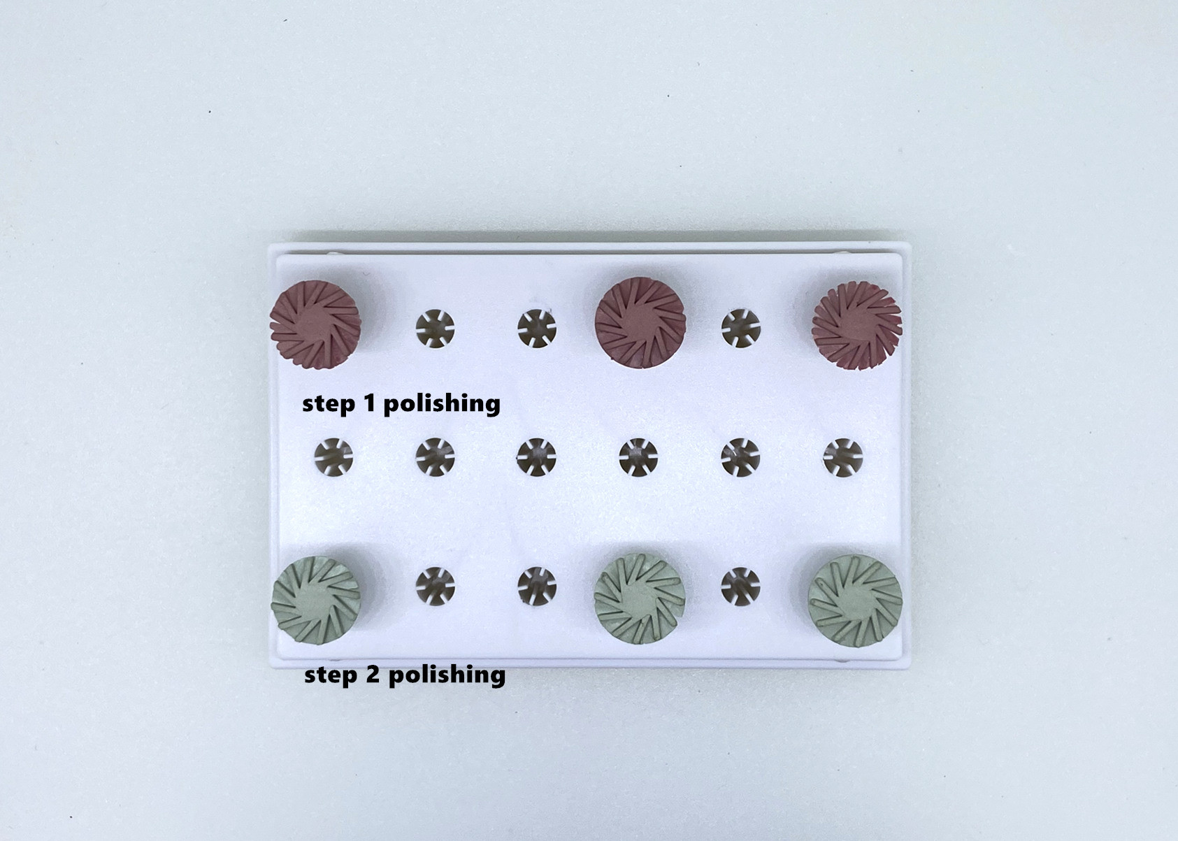 OEM Diamond Grinding Points 2.0mm Thick Diamond Polishing Kit T Shape 15000 rpm