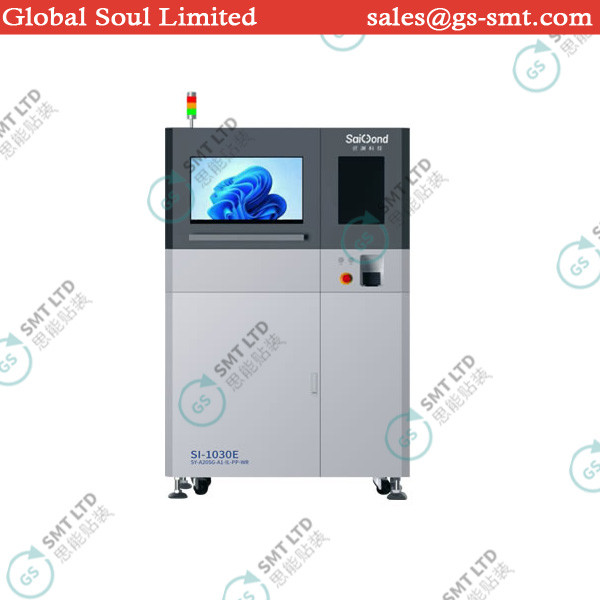 High Precision 3D-AOI PCBA Testing Equipment SI-1030E for Turn Over Parts Component Defects and 0.6-6mm H Thickness