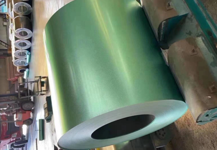 0.38mm ASTM A653 Prepaiting Coil APF PPGL PPGI Steel Coil For Roofing Materials 3