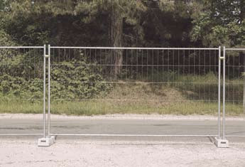 M350 Mobile Security Fencing Panels 2.0mx3.5m