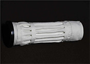 Industrial Felt Dust Collector Bags Excellent Hydrolysis Stability Singed Finished