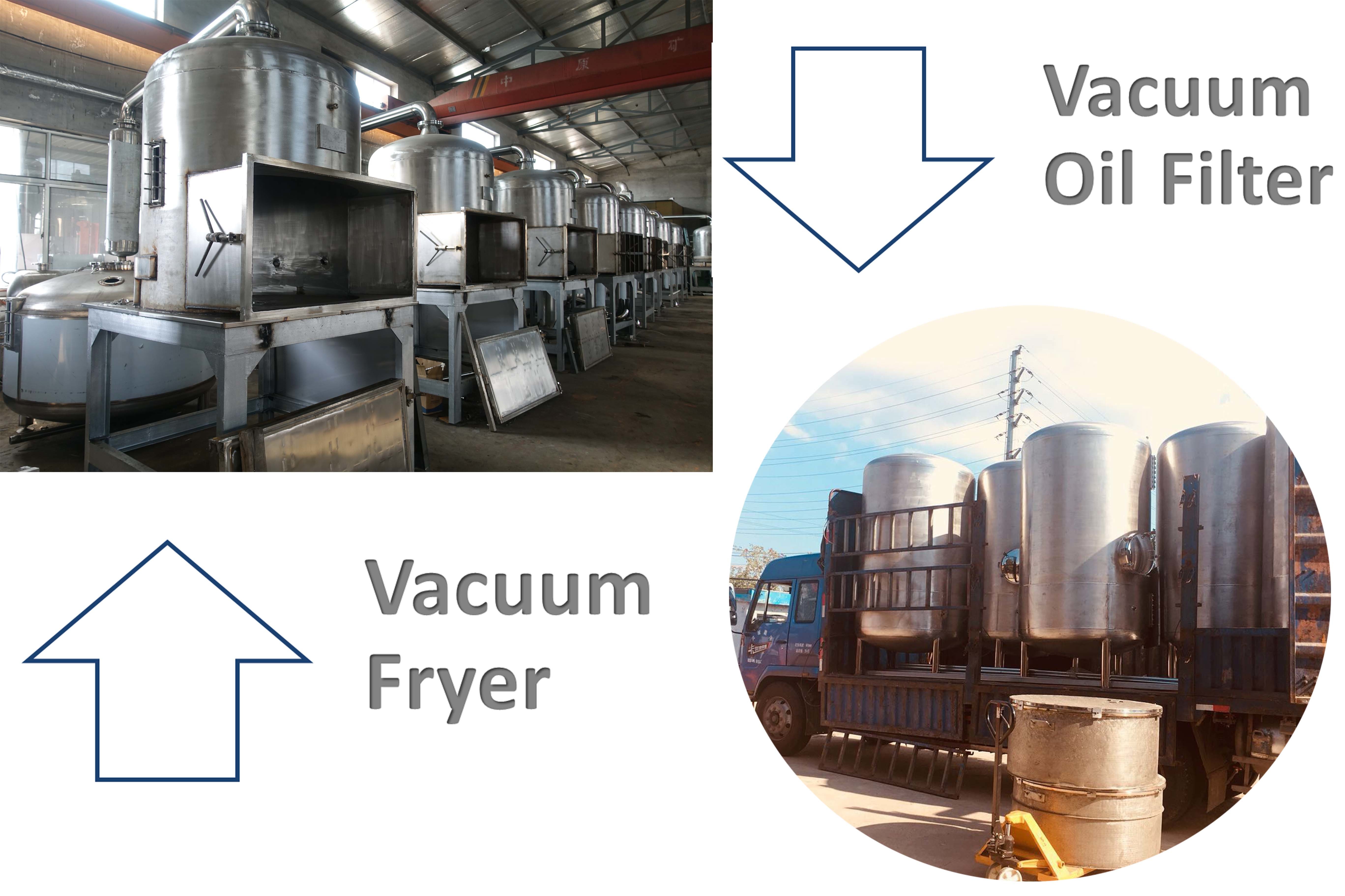 Automatic Vacuum Fryer Machine with 200kg/ Batch Capacity Low Noise
