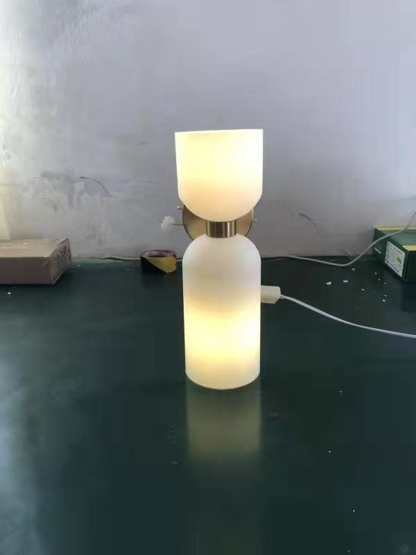 Wholesale Small Glass E27 Lamp Holder COC Bedroom Wall Lamp