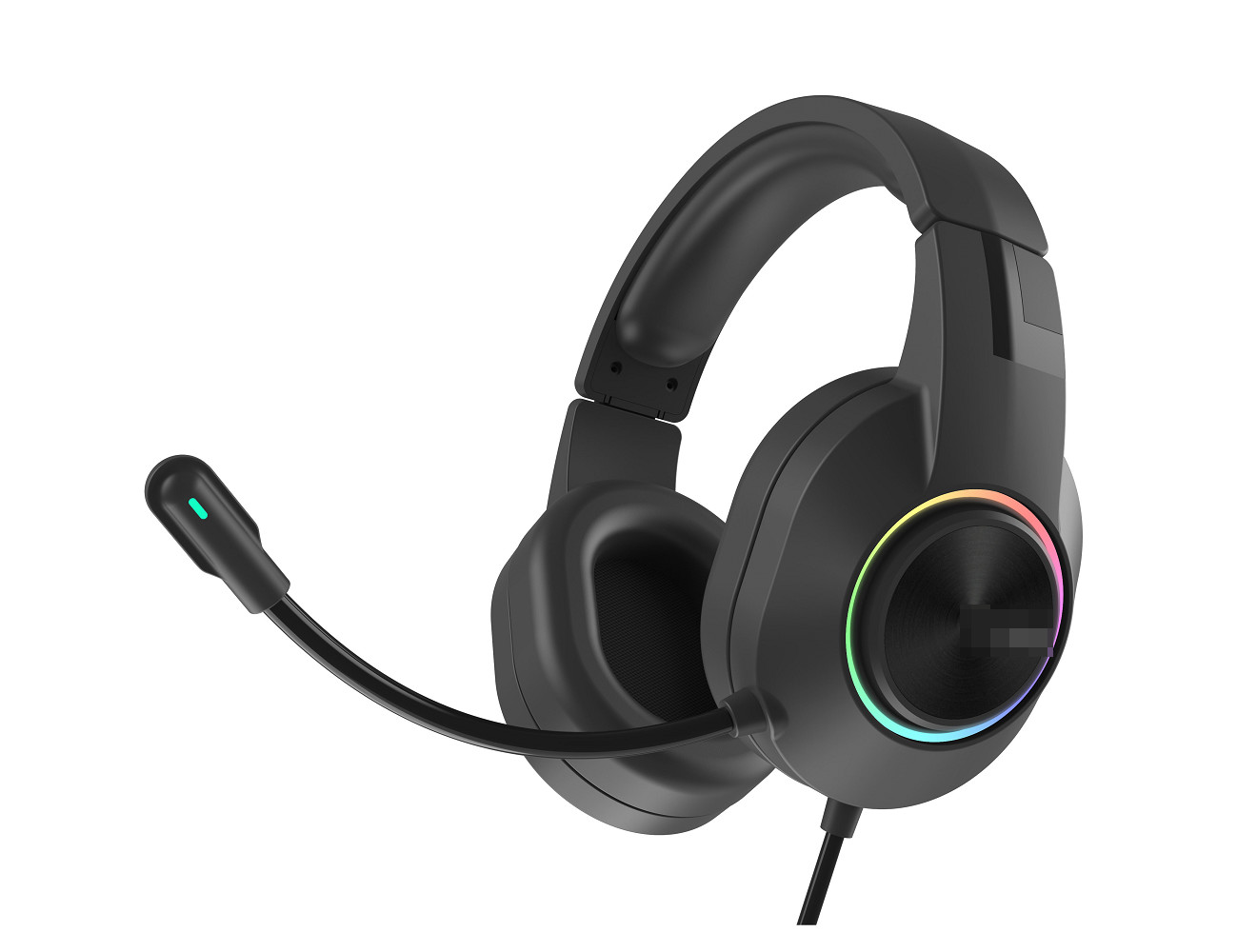 Dual Plug Wired Computer Headset With Stunning Lighting Effects And Impressive Audio Quality For Music Enjoyment And Call Conversations