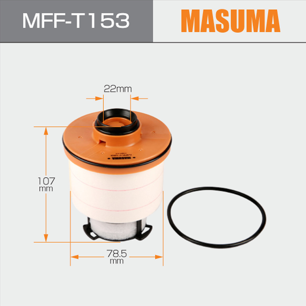 CTY 13003 Auto Spare Parts Fuel Filter for TOYOTA Fortuner 2016 GUN165 GUN155 GUN156