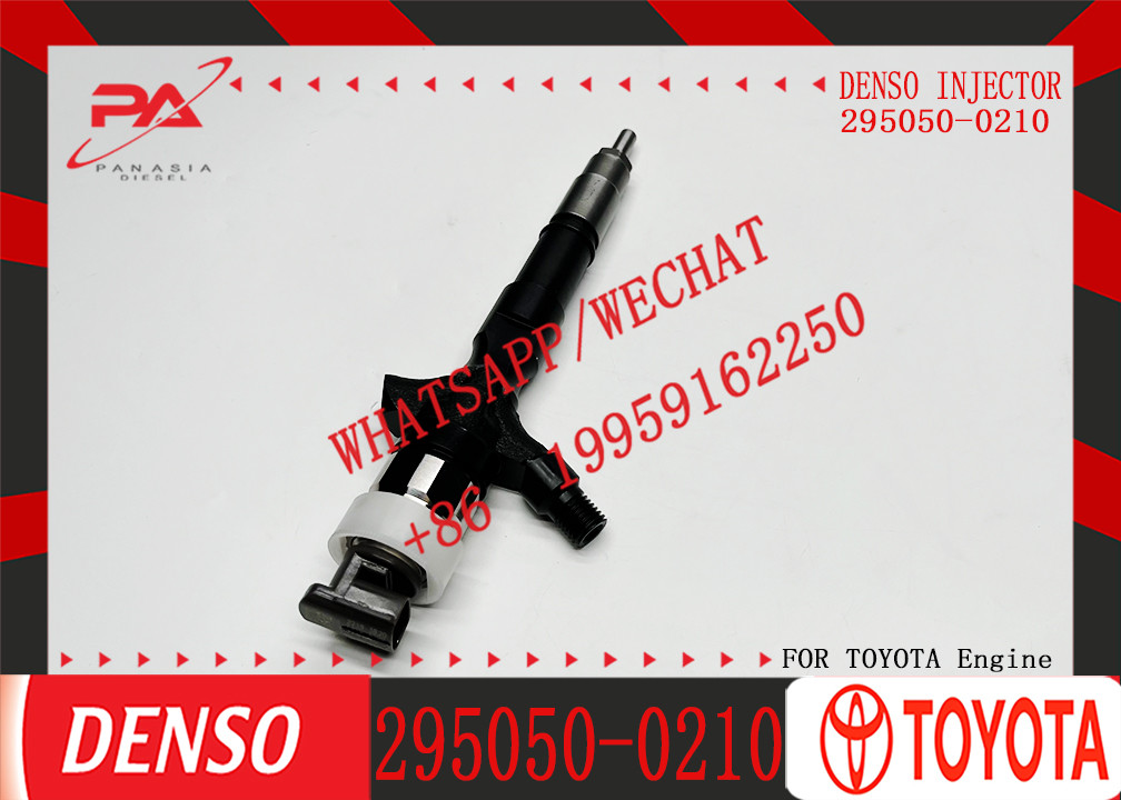 Fuel Injectors 295050-0210 for Toyota Hiace Hilux 1KD-FTV 2KD-FTV Common Rail Fuel Injector 23670-30410