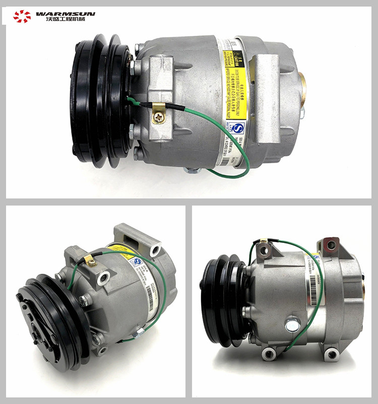 DC24V 5KW Electric AC Compressor 60035090 Excavator Air Conditioner