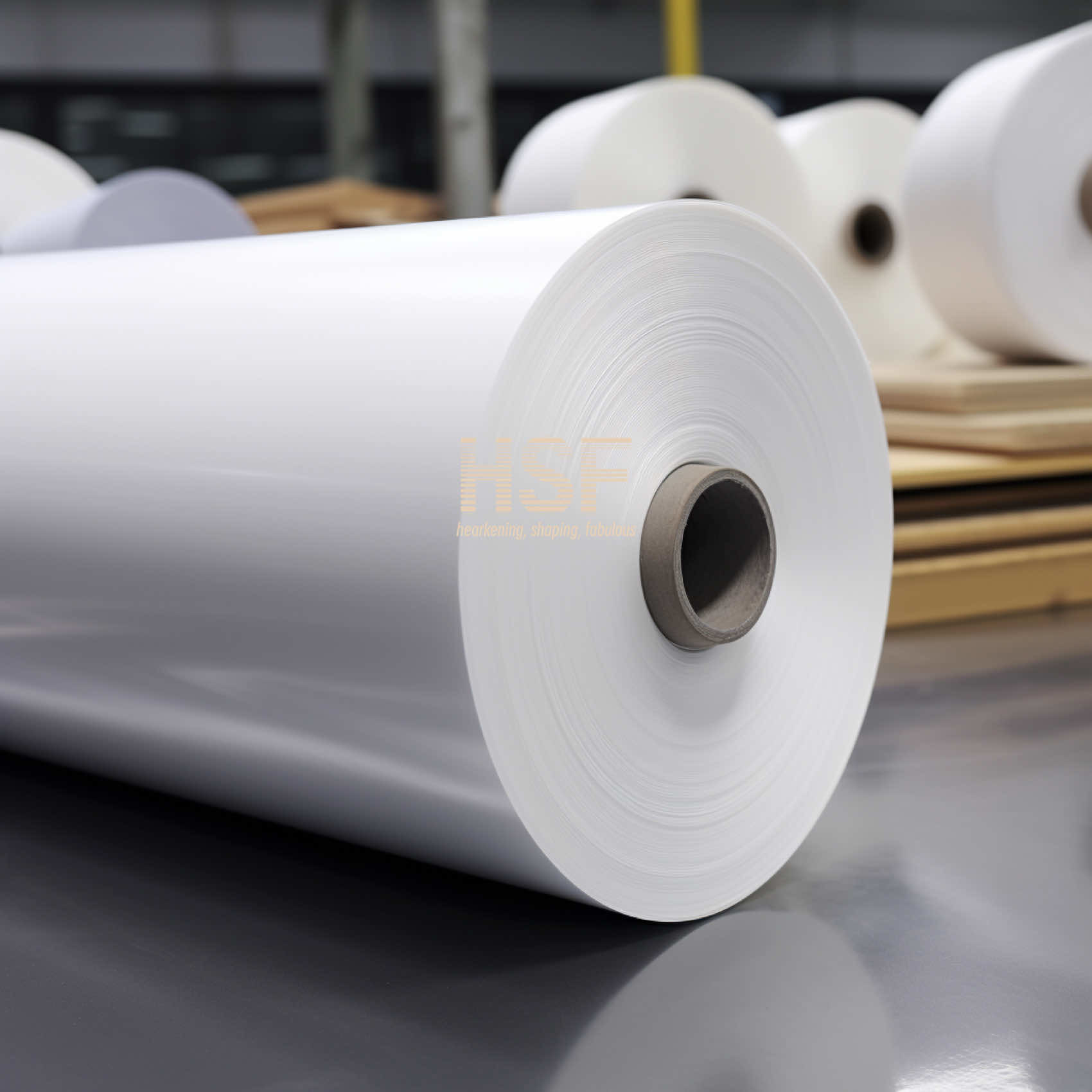 Scratch Resistant Industrial PE Self Adhesive Protection Film Clear Durable 50 Micron Overall Thickness 1500 Mm Width