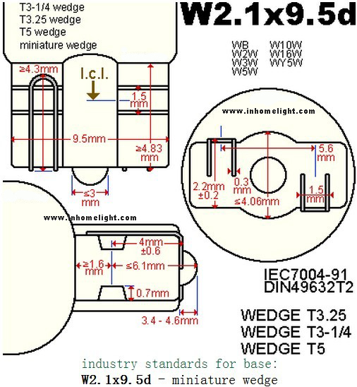 Flashing High Power 194 Wedge Yellow Indicator Bulbs 12V / 24V 350LM